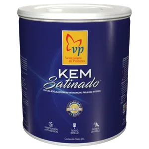 Pintura Esmalte Satinado VP Kem Glo Galón Tipo A